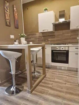 Cucina o angolo cottura di CASA AGATA E SANTO SHORT LETS