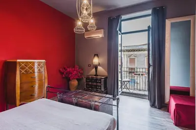 Letto o letti in una camera di Ursino apartment with balcony by Wonderful Italy