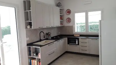 Cucina o angolo cottura di Villa NinniTina