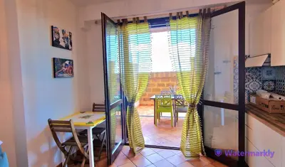 Cucina o angolo cottura di La Casa sulla Spiaggia