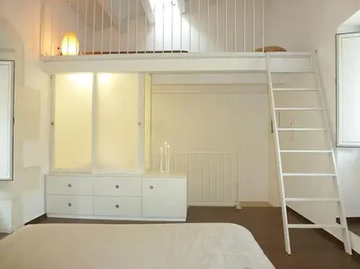 Letto o letti in una camera di Dimora d'Artista
