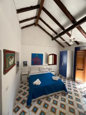 Letto o letti in una camera di Riviera Villa sul mare