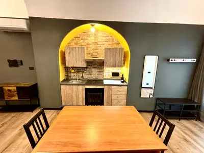 Cucina o angolo cottura di Gray Suite con sauna