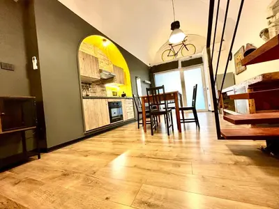 Cucina o angolo cottura di Gray Suite con sauna
