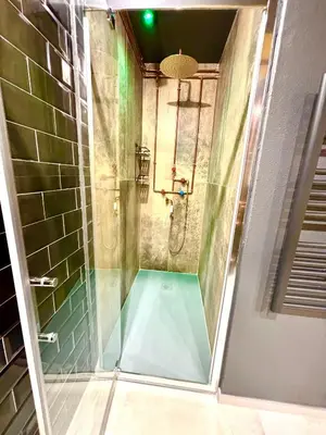 Bagno di Gray Suite con sauna