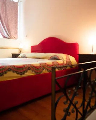 Letto o letti in una camera di Casa Vacanze Ombre