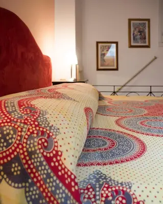 Letto o letti in una camera di Casa Vacanze Ombre