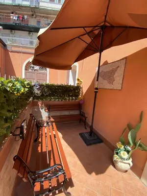 Balcone o terrazza di Home Pino Center~600 mt Duomo CT