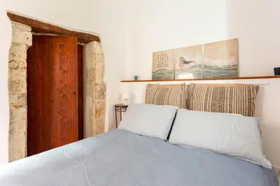 Letto o letti in una camera di Ciauru d'Amuri