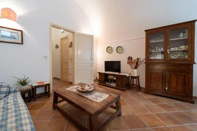 TV o dispositivi per l'intrattenimento presso GuestHost - Gli Archi di Ortigia - Cala Rossa Cozy Apartment