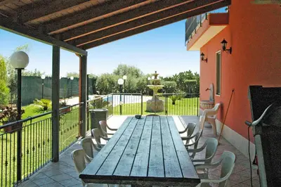 Balcone o terrazza di Holiday Home Floridia with Pool near Beach