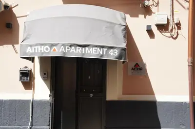 Certificato, attestato, insegna o altro documento esposto da Aitho Apartment 43