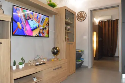 TV o dispositivi per l'intrattenimento presso Aitho Apartment 45