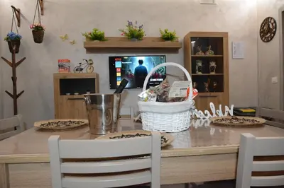 TV o dispositivi per l'intrattenimento presso Aitho Apartment 45