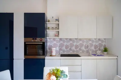 Cucina o angolo cottura di Da DOMITILLA in centro storico con panorama