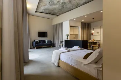 Letto o letti in una camera di Villa Petra - IsulaTravel