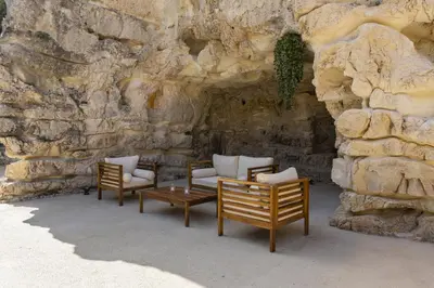 Area soggiorno di Villa Petra - IsulaTravel
