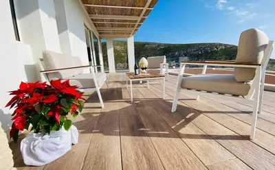 Balcone o terrazza di Villa Olimpo