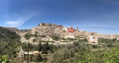 Paesaggio naturale nelle vicinanze della casa vacanze