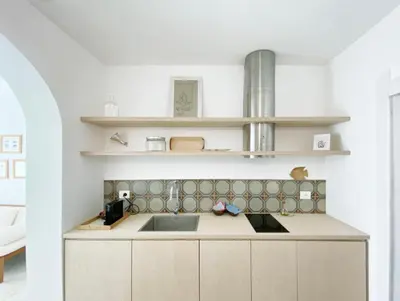Cucina o angolo cottura di Il fenicottero, Marzamemi