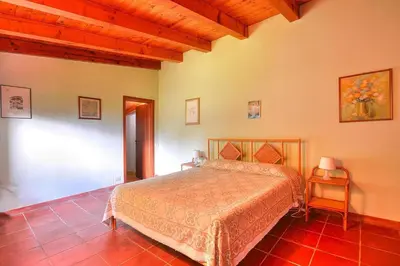 Letto o letti in una camera di Holiday Home in Sicily near Fontane Bianche