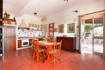Cucina o angolo cottura di Holiday Home in Sicily near Fontane Bianche