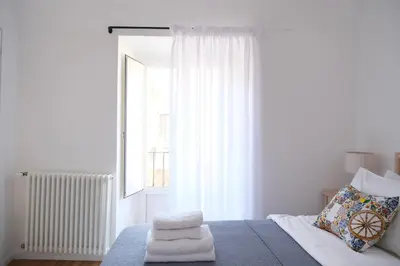 Letto o letti in una camera di Ventisei