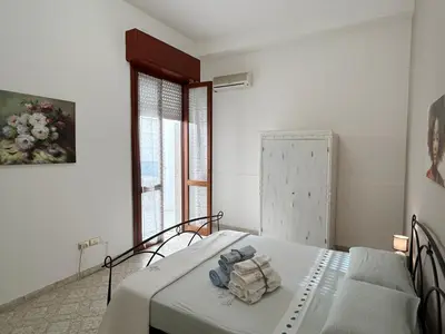 Letto o letti in una camera di Lina's Home near the sandy beach & with wifi