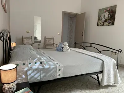 Letto o letti in una camera di Lina's Home near the sandy beach & with wifi