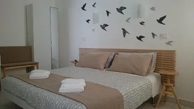 Letto o letti in una camera di Rucoli