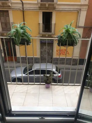 Balcone o terrazza di Teatro Massimo Bellini appartamento nuovo2+3a/c