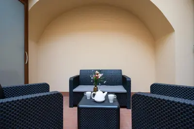 Area soggiorno di GuestHost - Catania Historic Center Modern Apt