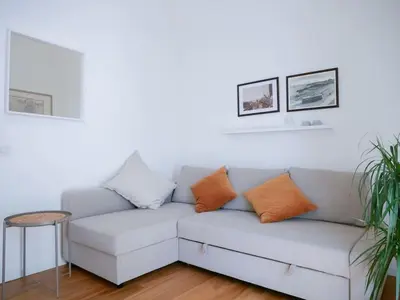 Area soggiorno di Ai banchi Apartment