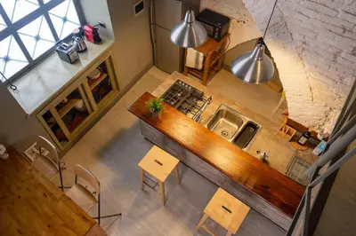 Cucina o angolo cottura di [Luxury Apartment] - in the City Center