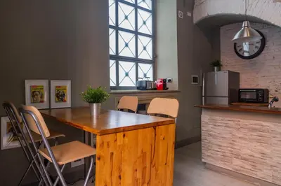 Cucina o angolo cottura di [Luxury Apartment] - in the City Center