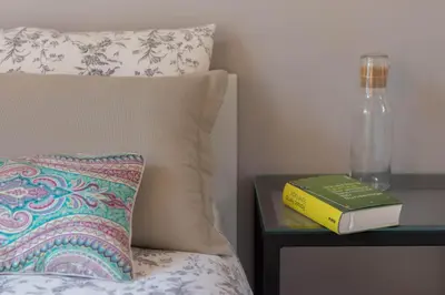 Letto o letti in una camera di ISULATRAVEL - Villa Le Palme