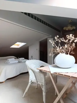 Letto o letti in una camera di Ferula loft