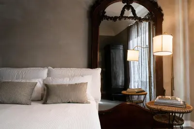 Letto o letti in una camera di San Giuseppe Luxury Apartment
