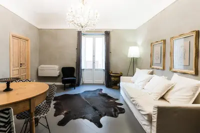 Area soggiorno di San Giuseppe Luxury Apartment