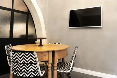 TV o dispositivi per l'intrattenimento presso San Giuseppe Luxury Apartment