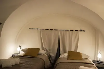 Letto o letti in una camera di Due passi dal centro