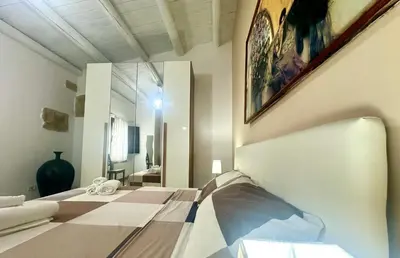Letto o letti in una camera di Tenuta Green House