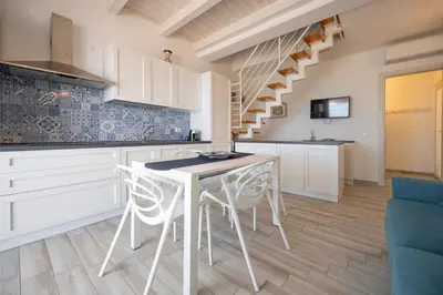 Cucina o angolo cottura di Luci Apartment Sea Beach