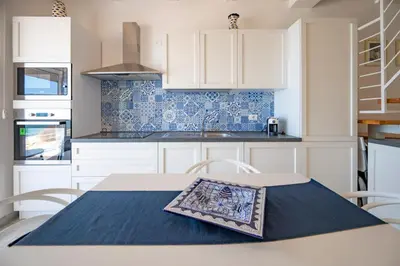 Cucina o angolo cottura di Luci Apartment Sea Beach