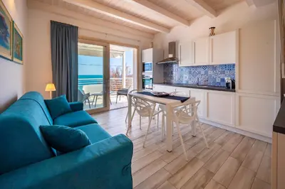 Cucina o angolo cottura di Luci Apartment Sea Beach