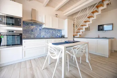 Cucina o angolo cottura di Luci Apartment Sea Beach