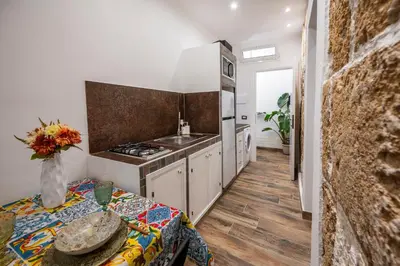 Cucina o angolo cottura di Casa Vacanze RetroScena