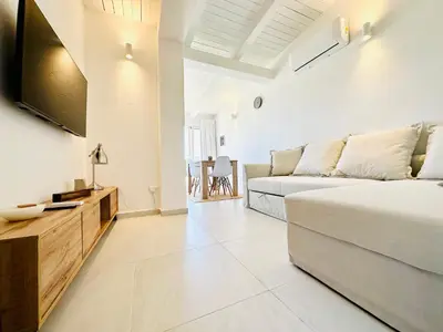 TV o dispositivi per l'intrattenimento presso Plemmirio Apartments