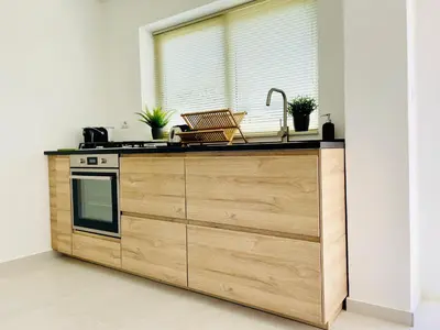Cucina o angolo cottura di Plemmirio Apartments