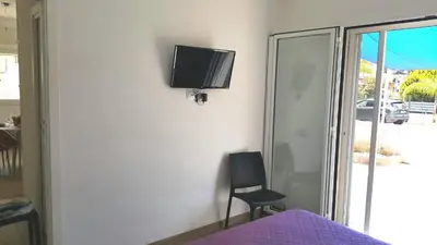 TV o dispositivi per l'intrattenimento presso Villa Azzurra - Fontane Bianche